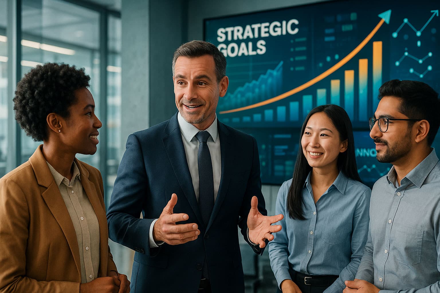 Formation en entreprise alignée avec la stratégie pour renforcer la performance, l’engagement et la compétitivité.
