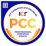 Badge officiel PCC (Professional Certified Coach) de l’International Coaching Federation, obtenu par Leaderseed pour garantir une expertise en coaching professionnel.